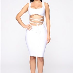 White Bodycon Dress